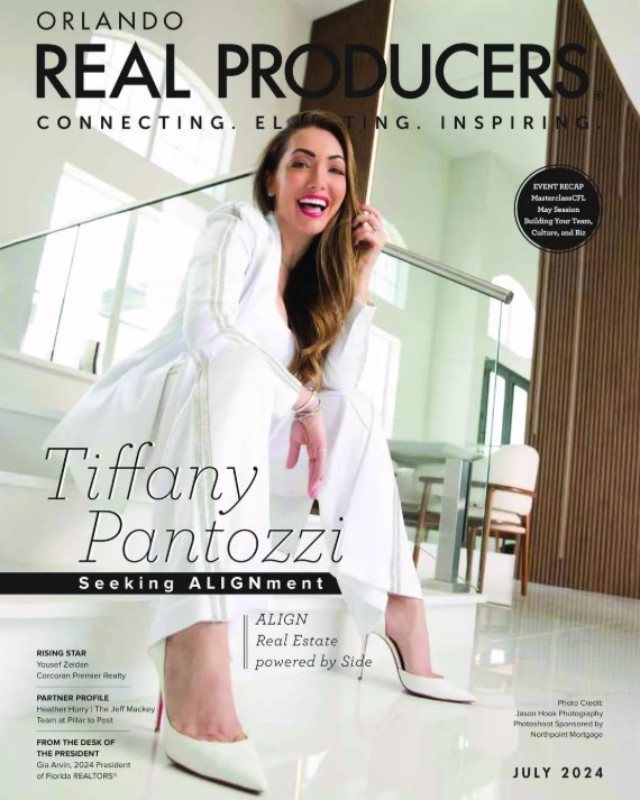 Orlando Real Producers Cover - Tiffany