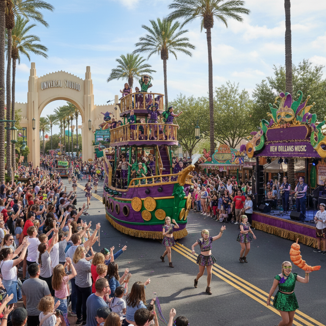 Universal Mardi Gras: International Flavors of Carnaval