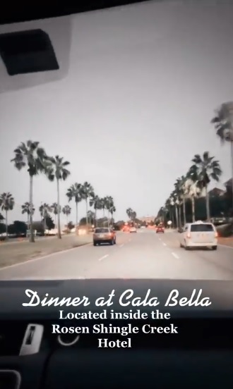 Dinner at Cala Bella