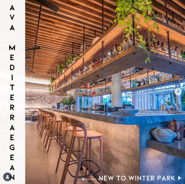 New To Winter Park 🍸 AVA Mediterraegean