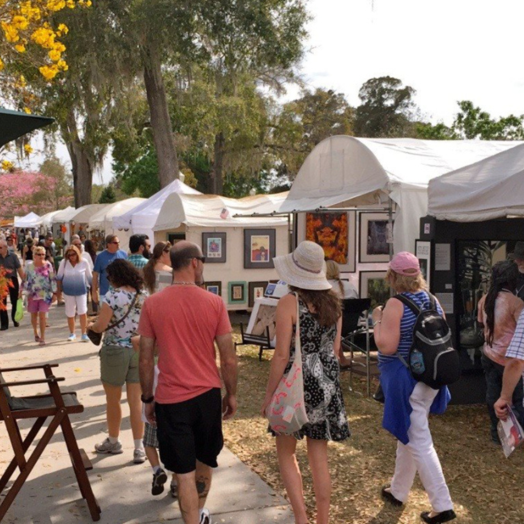 The Winter Park Sidewalk Art Festival