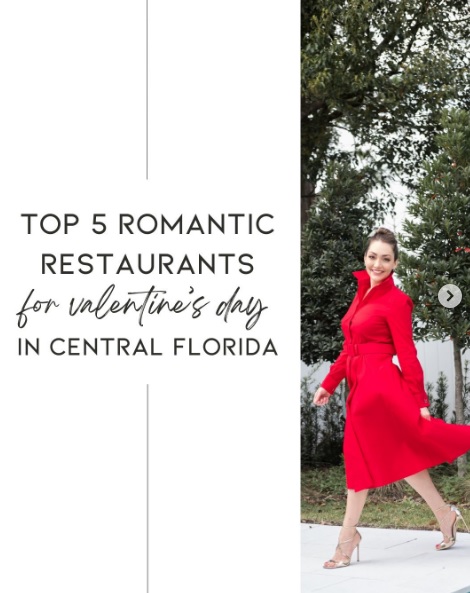 Top 5 Romantic Restaurants for Valentine’s Day in Central Florida